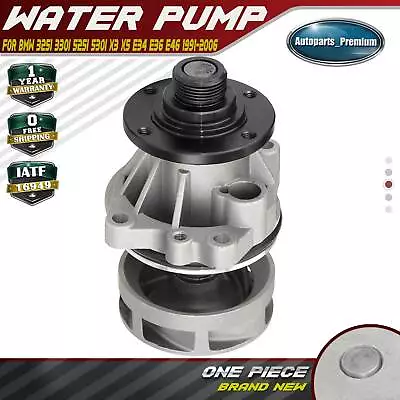 New Engine Water Pump For BMW 325i 330i 525i 530i X3 X5 E34 E36 E46 1991-2006  • $47.99