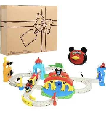 Disney Junior RC Mickey Mouse Train Track Set Ages 3+ New Toy Remote Control Fun • $87.95