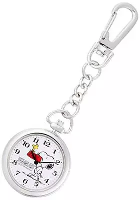 CITIZEN Q&Q PEANUTS Snoopy Pocket Watch Waterproof P004-204 White • $72.24