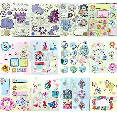 £1.99 • Buy 3D Card Toppers Sticker For Cardmaking & Scrapbooking Embellishment