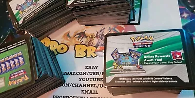 Pokémon TCG Live Online Code Cards 100 Count Random Assortment Messaged Fast!!! • $9.99