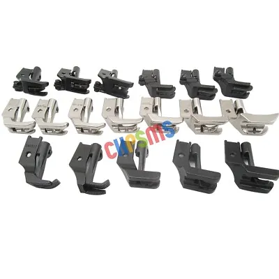 18 Sets Zipper/welting Piping / Edge Guide Walking Feet For Consew 206rb P1206rb • $84.99