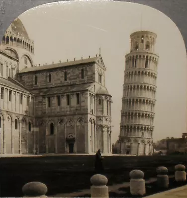 Keystone Stereoview The Leaning Tower Of Pisa Italy From 600/1200 Card Set #574 • $2.99