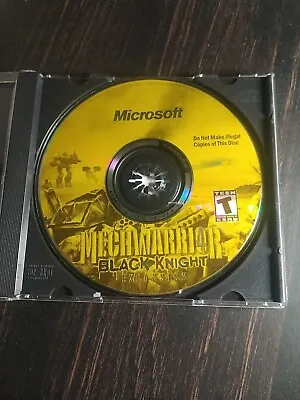 MechWarrior 4: Black Knight Expansion Disc PC CD-ROM 2001  • $5