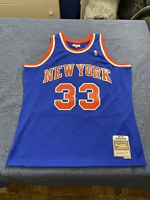 Mitchell & Ness Swingman New York Knicks Road 1991-92 Patrick Ewing Jersey XL • $85