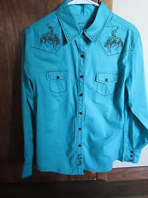 Cowgirl Tuff Co. Women's Western Shirt Size Medium • $19.99