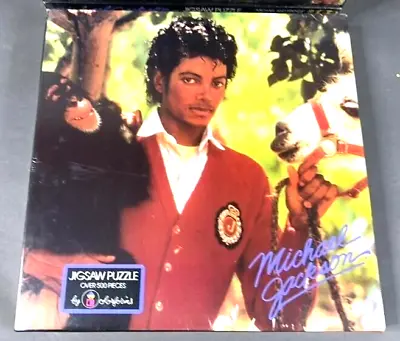 1984 Sealed 24” X 18” Michael Jackson Jigsaw Puzzle 500 Pieces Colorforms NEW • $19.99