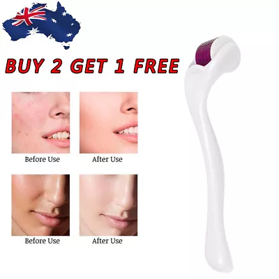 $8.89 • Buy 540 Titanium Microneedle Derma Roller For Face Micro Dermabrasion Facial Roller