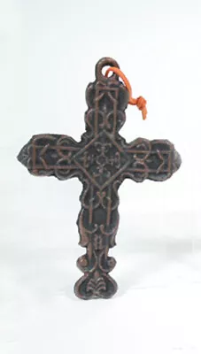 Decorative Cast Iron Cross Ornament Indoor Home Decor • $7.59