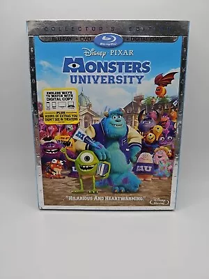 Monsters University Collector's Edition (Blu-ray 2013) W/Slipcover • $9.89