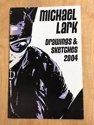 Michael Lark Drawings & Sketches Sketchbook SIGNED & NUMBERED - 2004 - VERY RARE • $109.05
