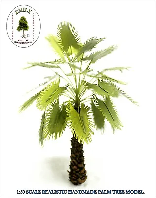 Miniature Palm Tree Model 1/50 Scale Approx 14 Cm Height. Emily Emg-020 • $8