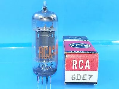 Rca 6de7 Vacuum Tube Single 1961 Woo Audio Halicrafters Lafayette Heathkit • $13.99