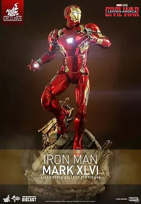 Hot Toys MMS608D42 Captain America: Civil War 1/6 Iron Man Mark XLVI 46 (NEW) • $849