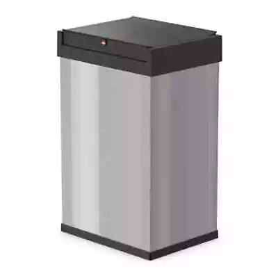 Waste Bin Big-Box Swing Size L 35 L Silver 0840-121 Hailo • £113.04