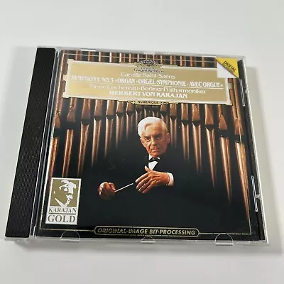 Saint-Saens: Symphony No.3  Organ  By Herbert Von Karajan (CD 2006) • £3.98