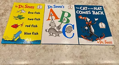 3 Vintage Dr. Seuss Books • $23