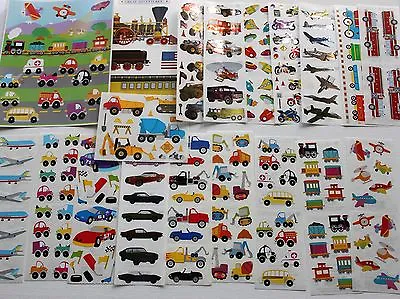 Mrs. Grossman Sticker Sheet You Choose - Vehicles Cars Planes Robots • $2.60