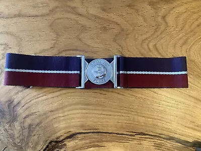 RAF / ATC Stable Belt With Metal Buckle. Good Condition - Size M (Medium) • £17