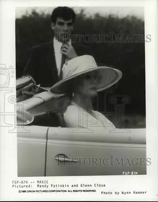 1985 Press Photo Mandy Patinkin And Glenn Close Star In  Maxie  - Lrp08939 • $19.99