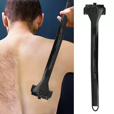 Men Back Grooming Razor Blade Body Cleaning Shaver Clean Hair Cleaner Remover • £7.89