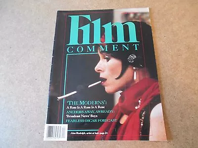 FILM COMMENT APRIL 1988 The Moderns Broadcast News Roger Vadim Ken Loach  • $4.99