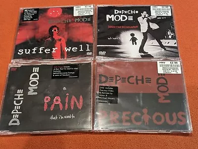 Depeche Mode Lot Set Of 4 DVD Singles From Playing The Angel NEW • $50