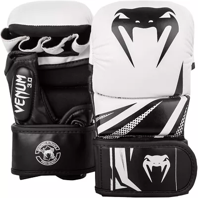 Venum Challenger 3.0 Sparring Gloves - White/Black - For MMA And Boxing • $53.50