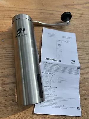 MLMLNAT Manual  Stainless Coffee Grinder With Adjustable Burr For Fine Coffee • £8.75