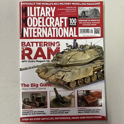 Military Modelcraft International Magazine Battering Ram September 2023 • $14.49