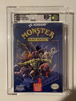 Monster In My Pocket 1992 Nes Nintendo VGA  80+ Very Rare! ( No WATA ) • $5911.70