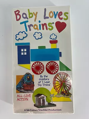 Baby Loves Trains VHS Tape - TM Books & Video I Love Toy Trains Creators • $9.09