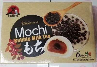 Kaoriya Bubble Boba Tapioca Milk Tea Dessert Daifuk Mochi Rice Cake Snacks • $7.49