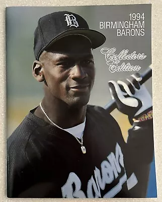 Vintage 1994 Birmingham Barons Michael Jordan Collector's Edition Program NM!! • $13.99