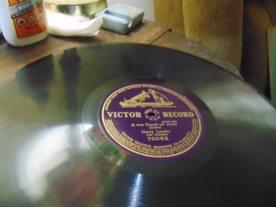 $17.95 • Buy 78RPM 12  Victor (Single Sided) Harry Lauder - A Wee Deoch An' Doris, Clean VV+
