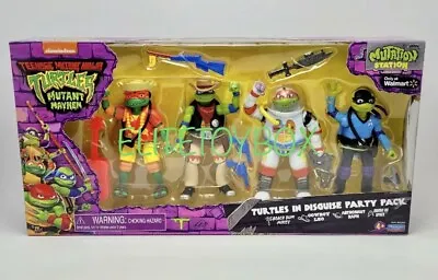 Teenage Mutant Mayhem Ninja Turtles In Disguise Party Pack Walmart Exclusive • $34.95