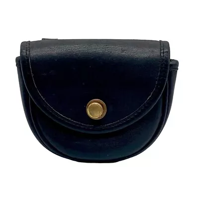 Coach Vintage Black Leather Mini Belt Bag • $85