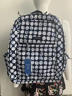 VERA BRADLEY Backpack Bookbag School Bag Water Repellent 15  Laptop Bag NWT • $49.49