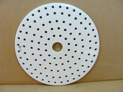$20 • Buy Coors #4 7 1/2 Inch 190mm Vacuum Desiccator Plate Flat Ceramic Porcelain NICE