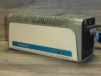 Vintage Panasonic TV Security Camera Model WV-1000A Parts Repair Prop CCTV • $0.99