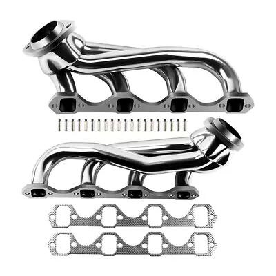 For 79-93 Ford Mustang 5.0L V8 Shorty Polished Stainless Steel Headers • $132.05