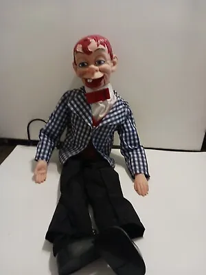 Vintage 1968 Mortimer Snerd Ventriloquist Doll/ Dummy/  Juro  28” • $140