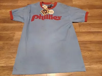 New NWT Vintage 2003 Majestic Philadelphia Phillies Mike Schmidt T-shirt Large  • $20