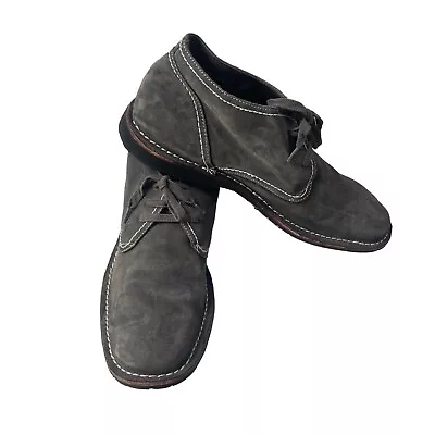 John Varvatos Hipster Men's Chukka Boots Size 13M Suede Gray • $45