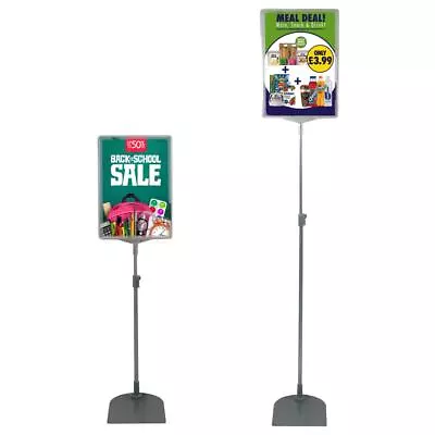 Retail Display Price Stand Poster Holder Showcard Ticket Indoor Shop A4 A5 A3 • £12.99