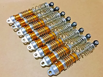 BIG BORE Aluminum Shock  For Traxxas T-Maxx 3.3/2.5 E-Maxx 3908/3905 Gold!! • $52.49