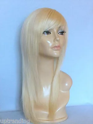 £19.99 • Buy High Heat Resistant Long Smooth Layers Hair Lady Womens Wigs Daily Full Wig Uk