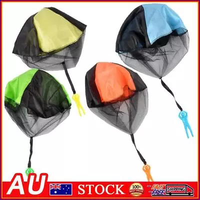 Hand Throwing Kids Mini Play Parachute Toy Man Model Outdoor Sports Toys • $8.39