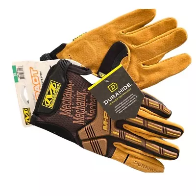 Mechanix Wear CG40-75-011 CG Heavy Duty Gloves - X-Large Tan/Black New Leather • $30.95