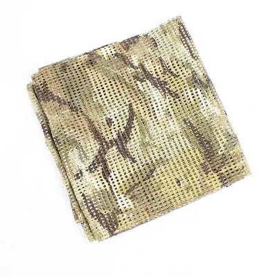 £13 • Buy Multicam Camouflage Scrim Net 1x1m Mesh Neck Scarf British MTP MAC1073